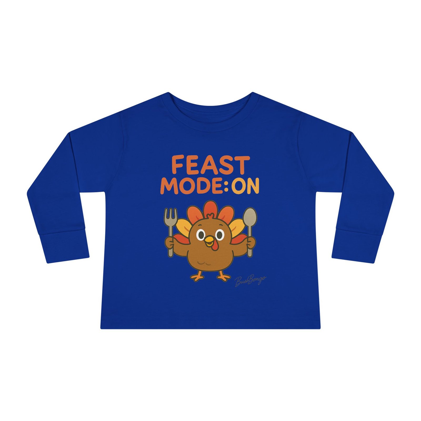 Thanksgiving Feast Mode on Turkey Toddler Tee - Image 13