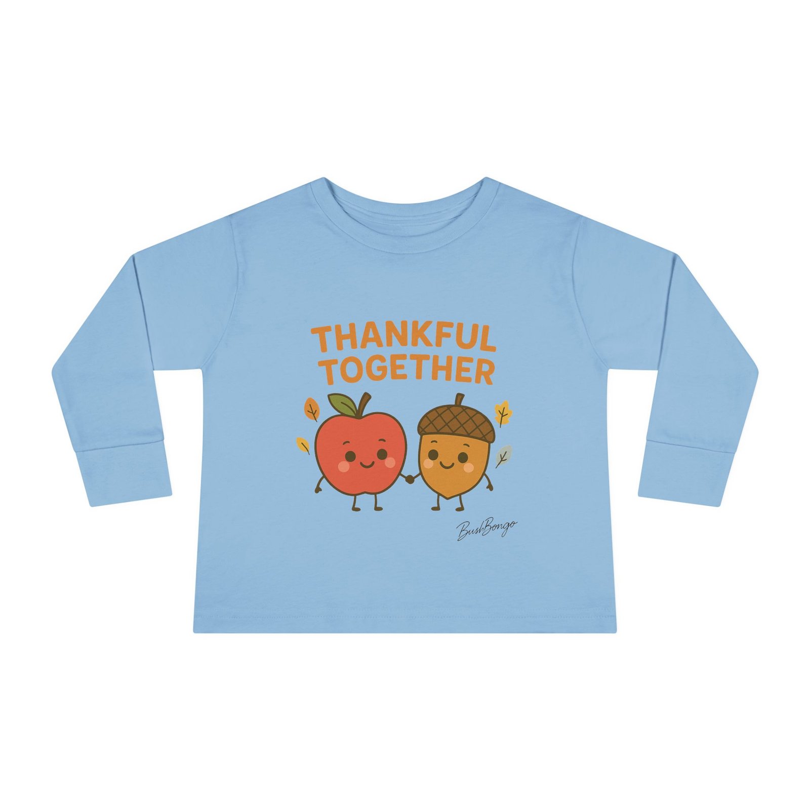 Thankful Together Thanksgiving Toddler Tee - Image 9