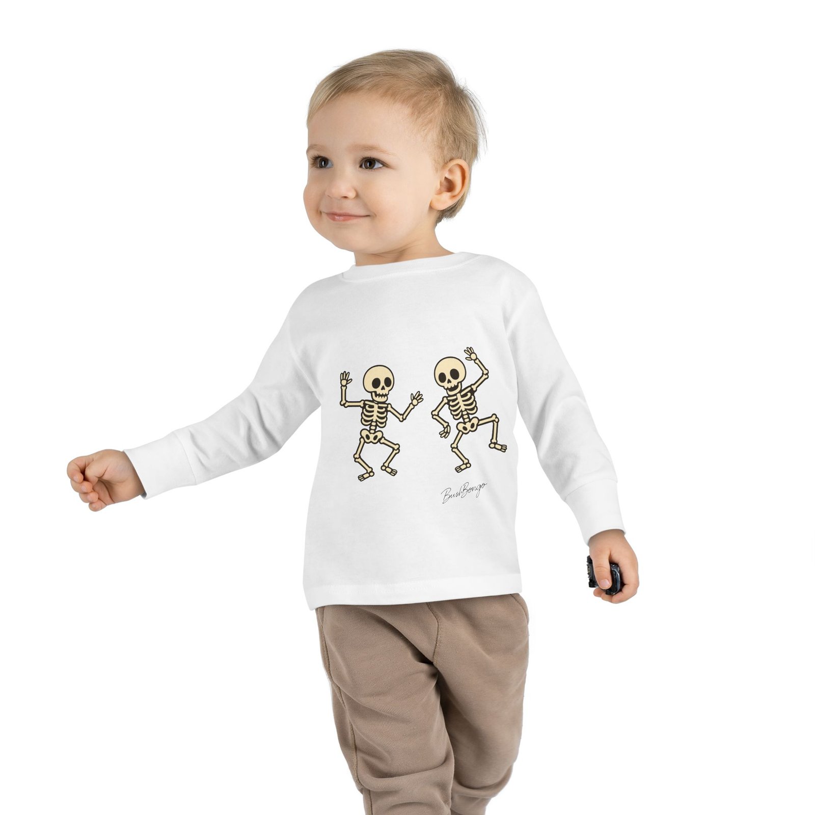 Dancing Skeleton Squad Toddler Tee - Image 3
