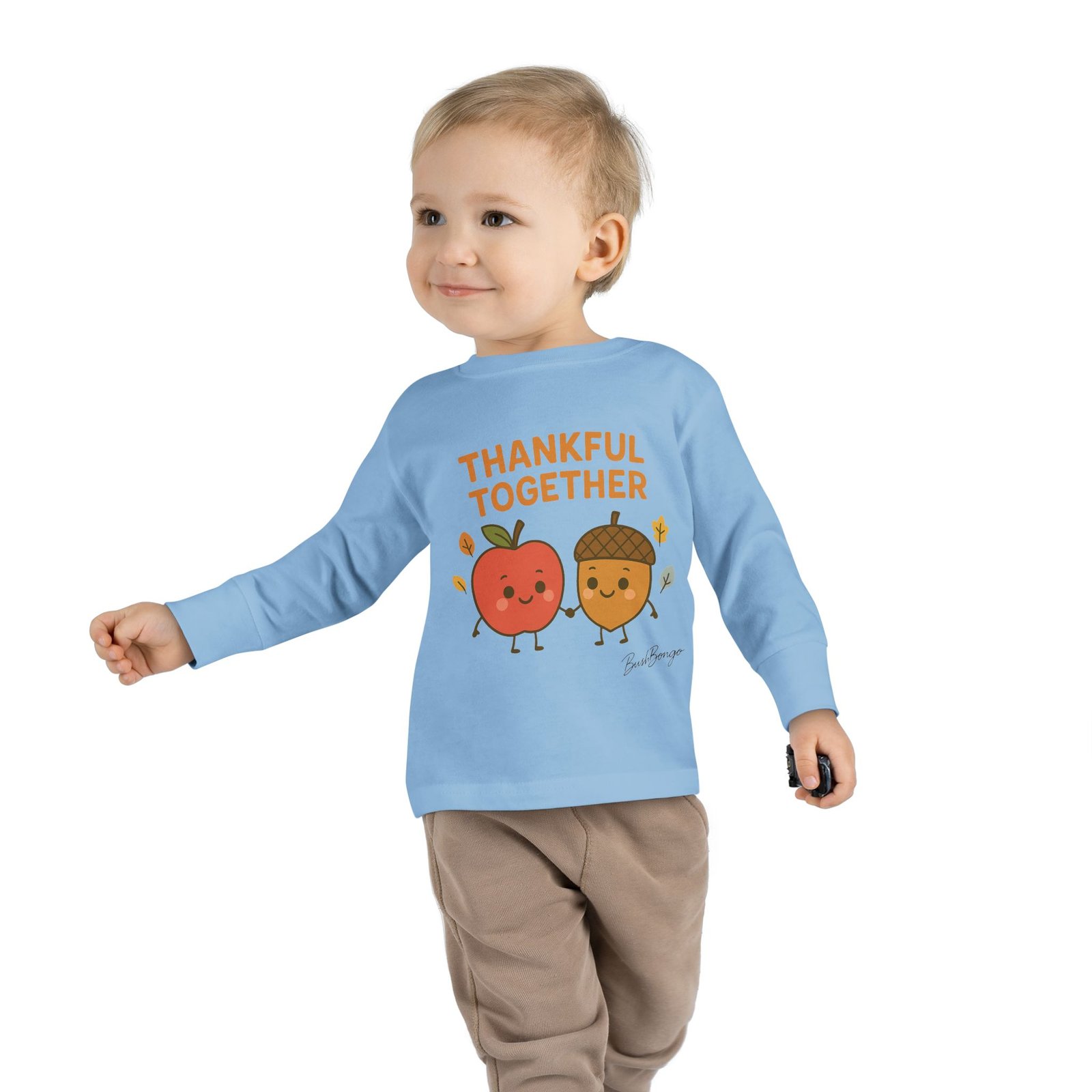 Thankful Together Thanksgiving Toddler Tee - Image 11