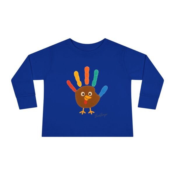 Thanksgiving Toddler Colorful Handprint Toddler Tee