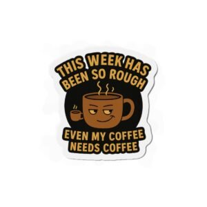 Humorous Coffee Theme Decals - Image 13