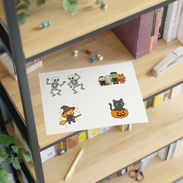 Halloween Sticker Sheets - Spooky Fun