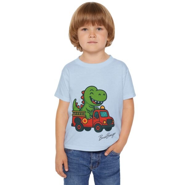 Funny Dino Truck Toddler Tee