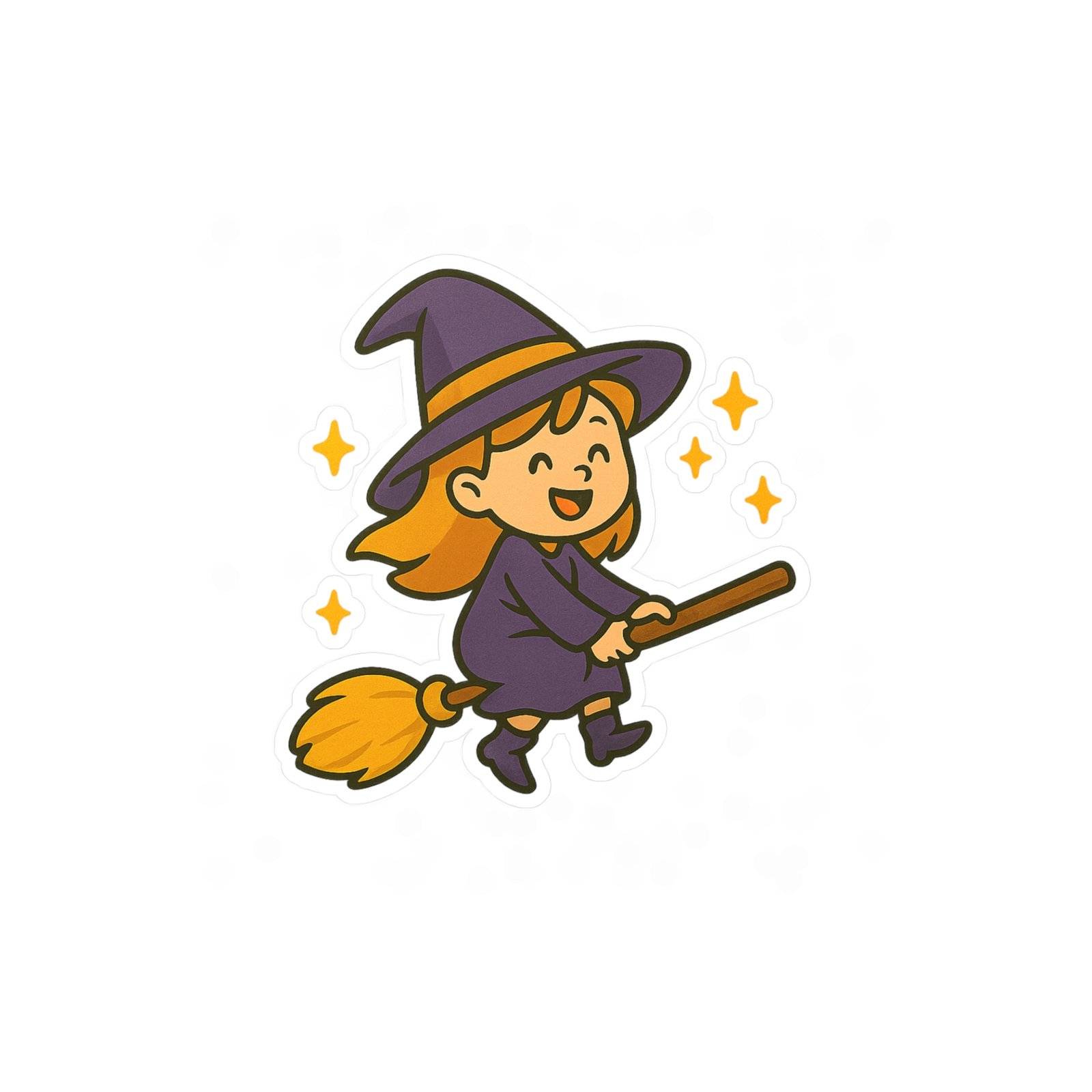 Halloween Witch Decal - Image 9