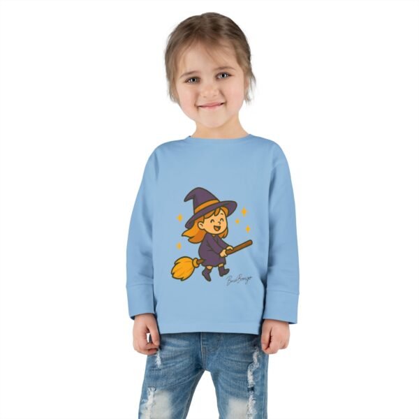 Witch on Broom Toddler Tee