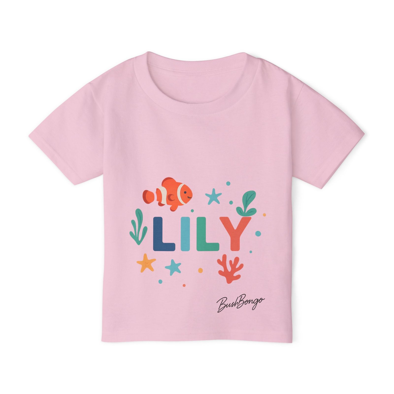 Personalized Ocean Characters Custom Toddler Tee - Image 21