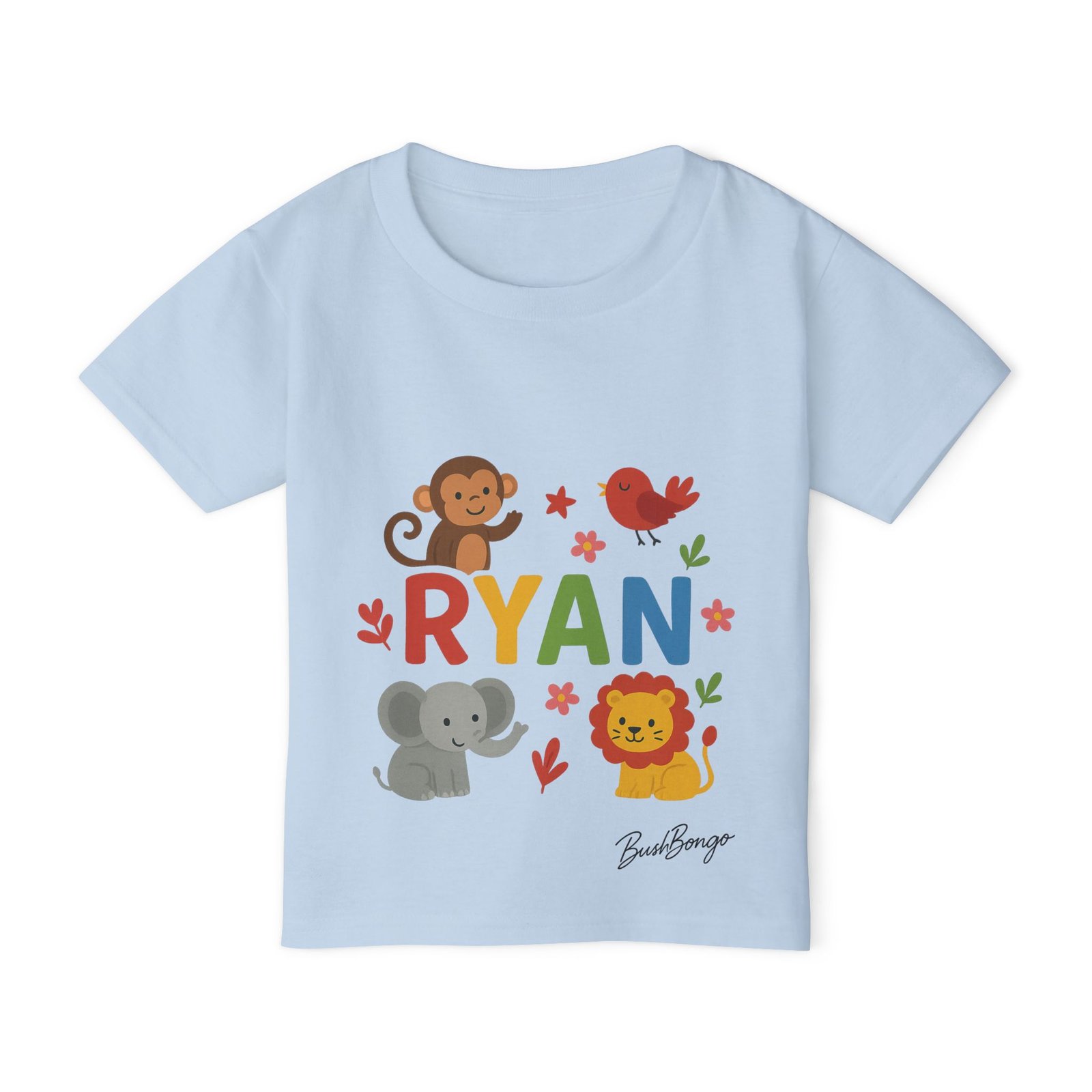 Jungle Characters Custom Toddler Tee - Image 9