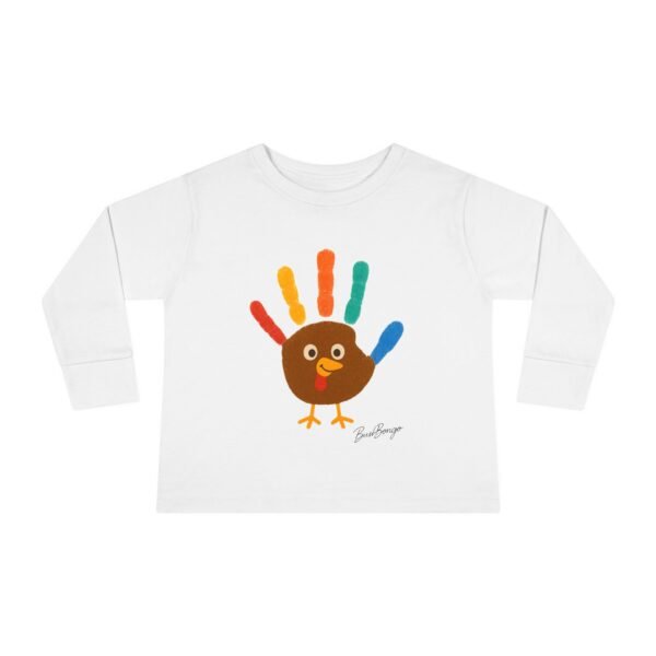 Thanksgiving Toddler Colorful Handprint Toddler Tee