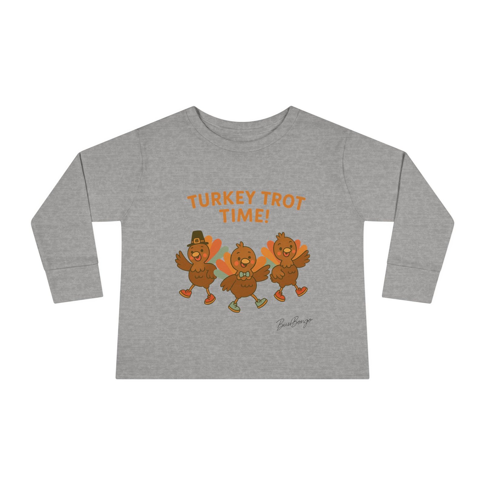 Thanksgiving Turkey Dance Toddler Tee - Image 5