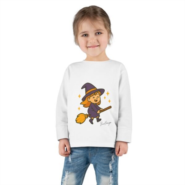 Witch on Broom Toddler Tee