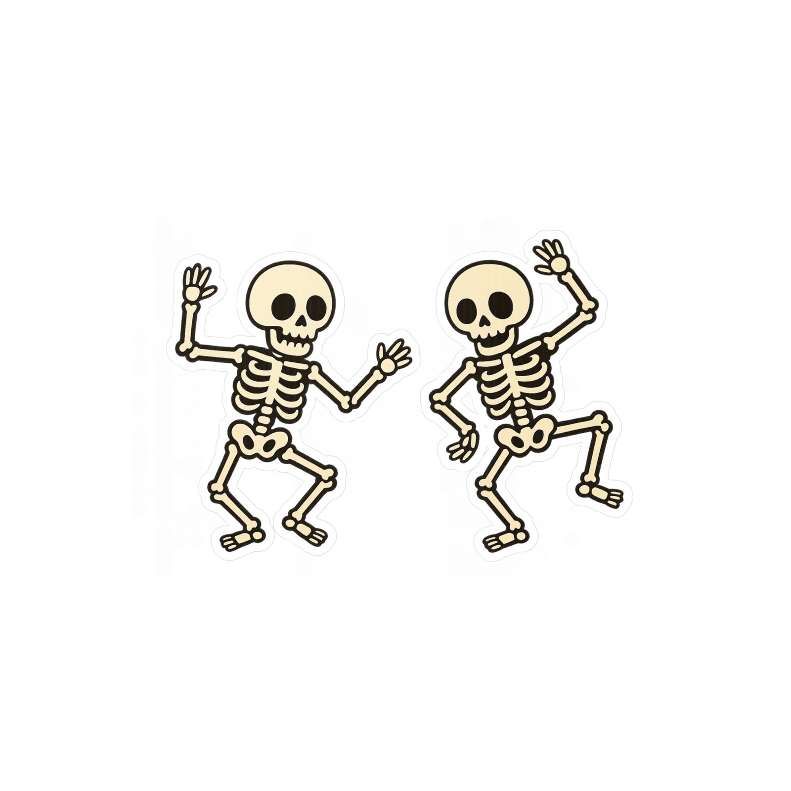 Skeleton Dance Kiss-Cut Vinyl Decals - Image 13