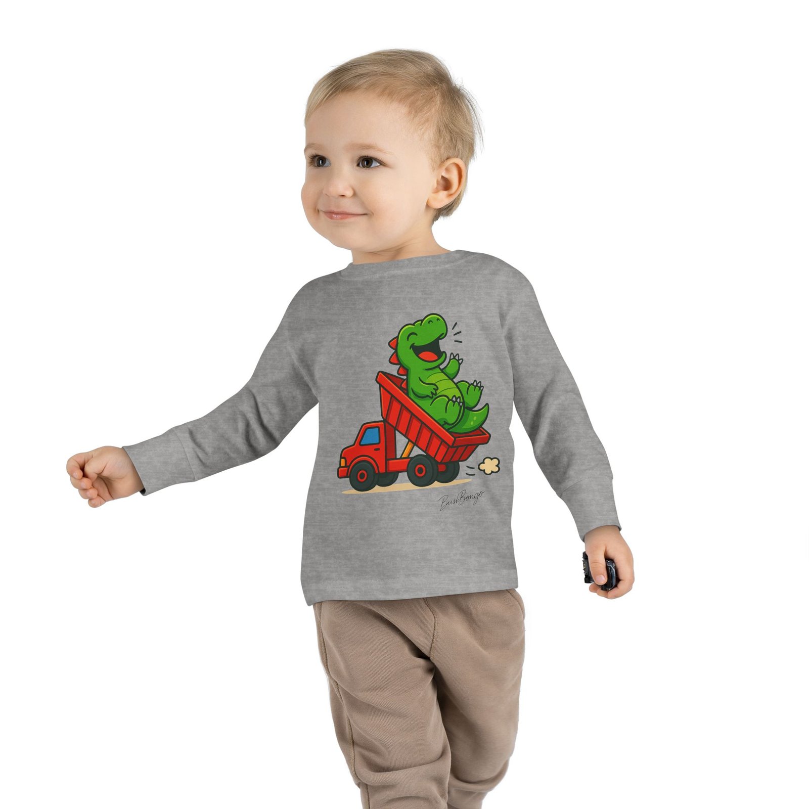 Dino Dump truck Toddler Tee - Image 7