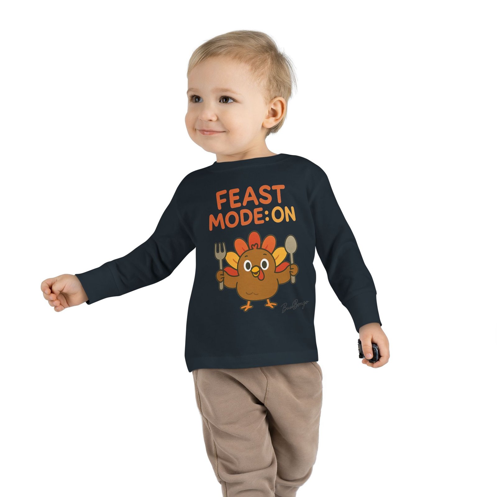 Thanksgiving Feast Mode on Turkey Toddler Tee - Image 19
