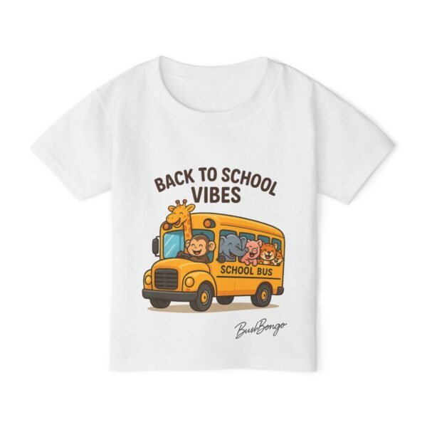 Personalized Back to School Toddler Shirt