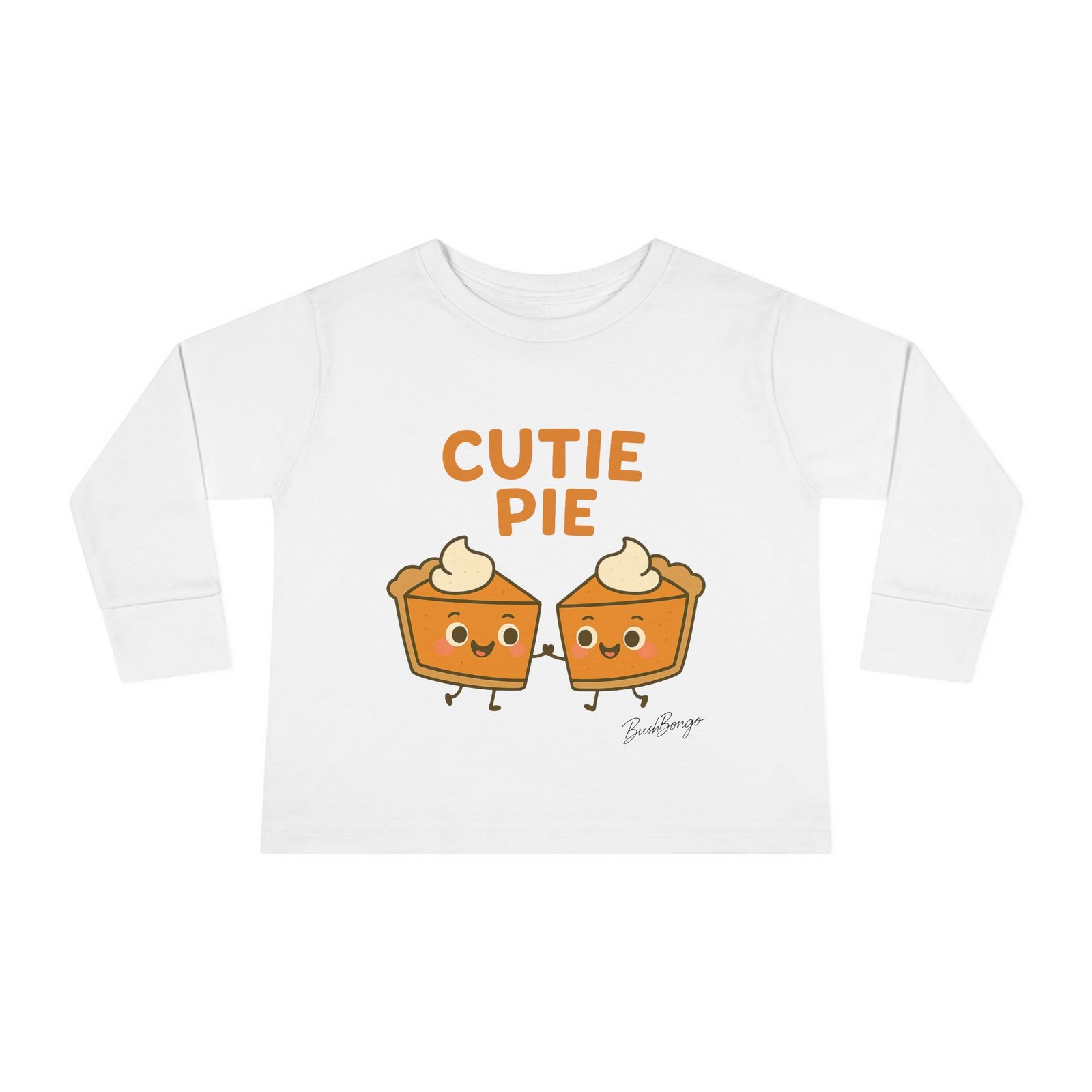 Cutie Pie Thanksgiving Toddler Tee - Image 1
