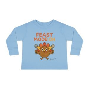Thanksgiving Feast Mode on Turkey Toddler Tee - Image 9