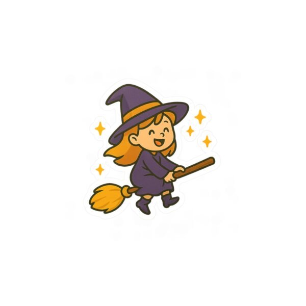 Halloween Witch Decal