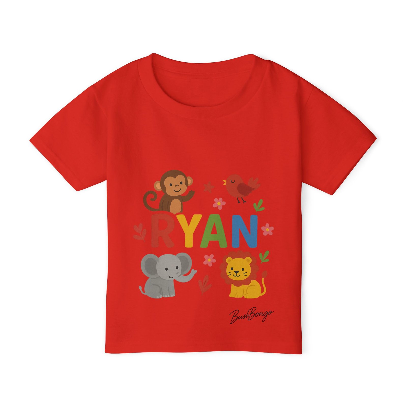 Jungle Characters Custom Toddler Tee - Image 21