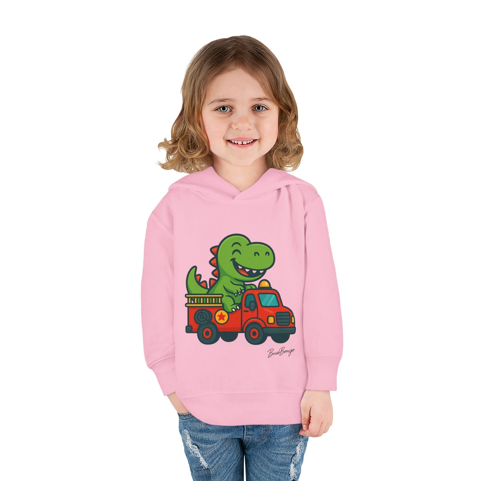 Dinosaur Toddler Fleece Pullover Hoodie - Image 40