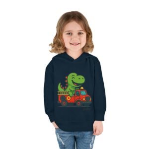 Dinosaur Toddler Fleece Pullover Hoodie - Image 36