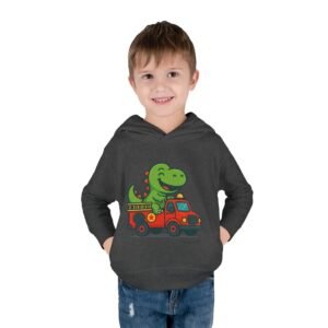 Dinosaur Toddler Fleece Pullover Hoodie - Image 27