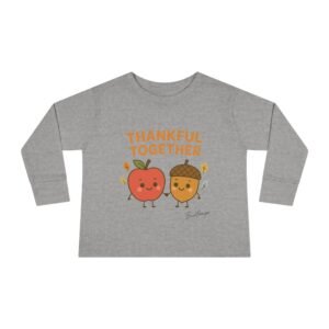 Thankful Together Thanksgiving Toddler Tee - Image 5
