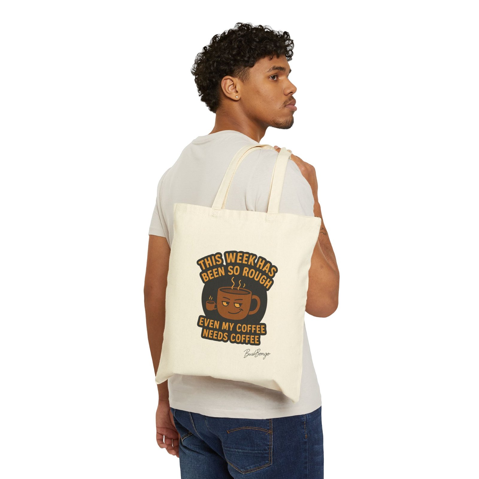 Coffee Lover Tote Bag - Image 3
