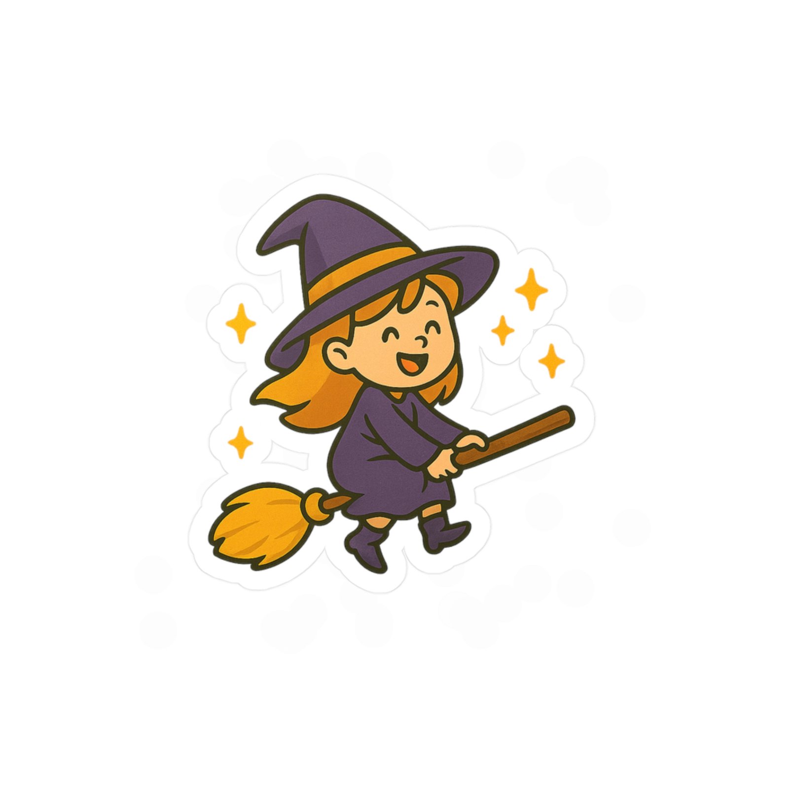 Halloween Witch Decal - Image 1