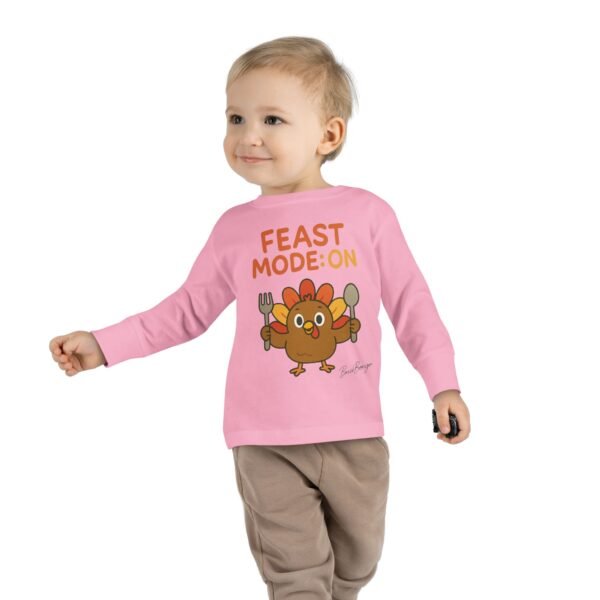 Thanksgiving Feast Mode on Turkey Toddler Tee