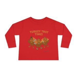Thanksgiving Turkey Dance Toddler Tee - Image 29