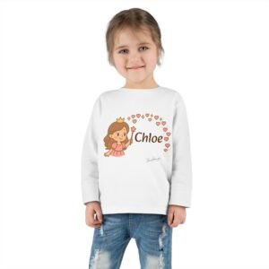 Personalized Princess Name Toddler Tee - Image 4