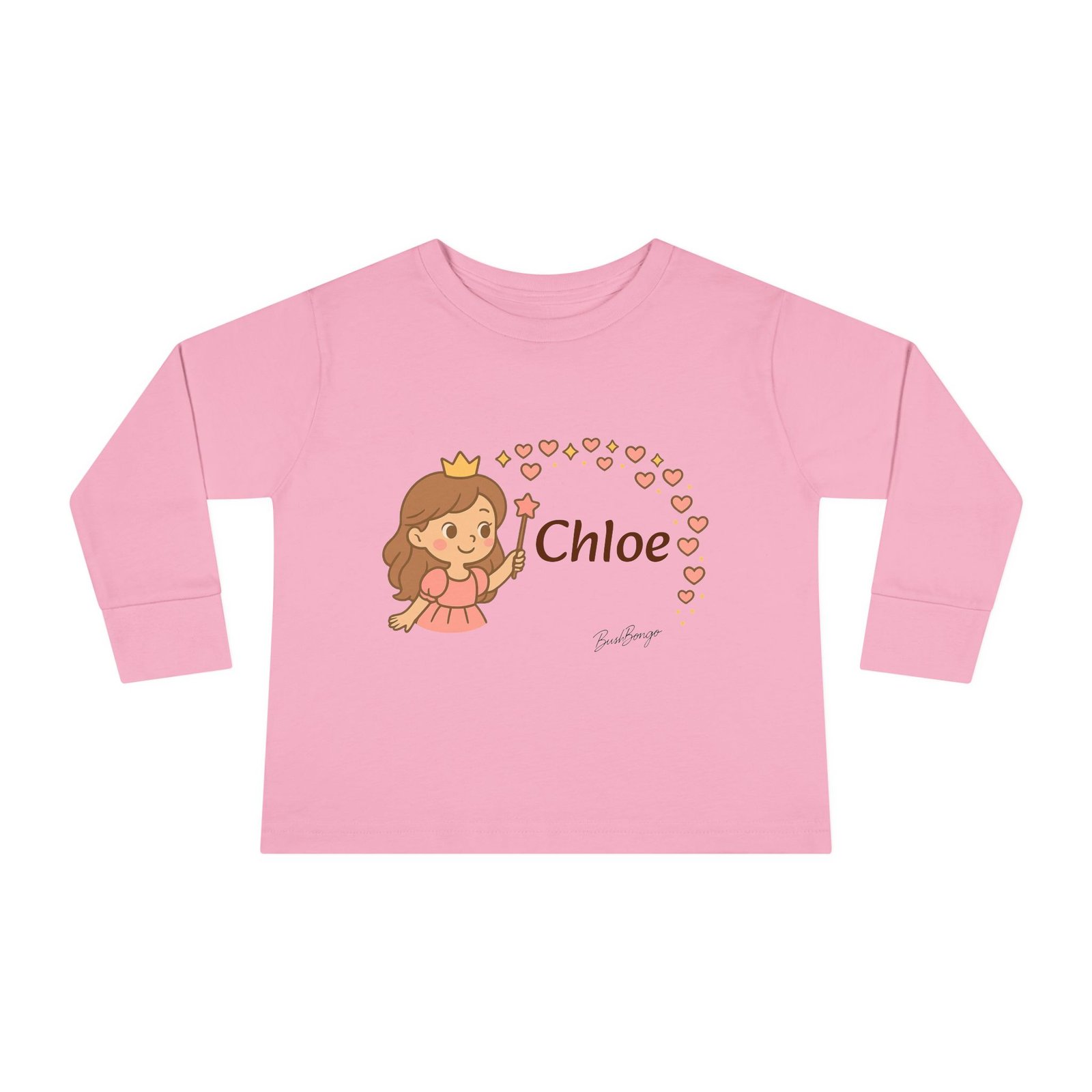 Personalized Princess Name Toddler Tee - Image 25