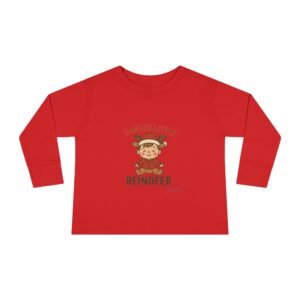 Santa's Little Reindeer Toddler Tee - Image 29