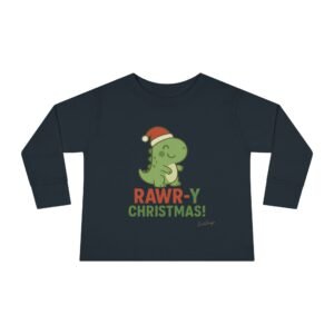 Rawry Christmas Dino Toddler Tee - Image 17