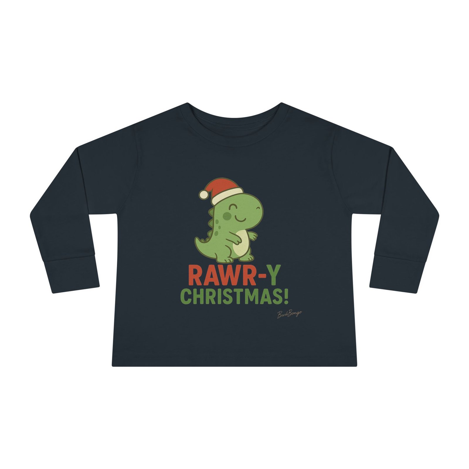 Rawry Christmas Dino Toddler Tee - Image 17