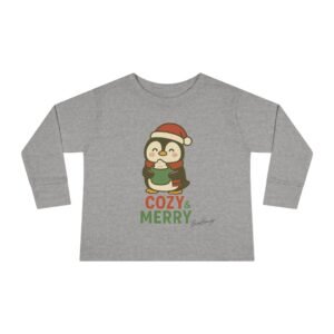 Cozy Christmas Cute Toddler Tee - Image 5