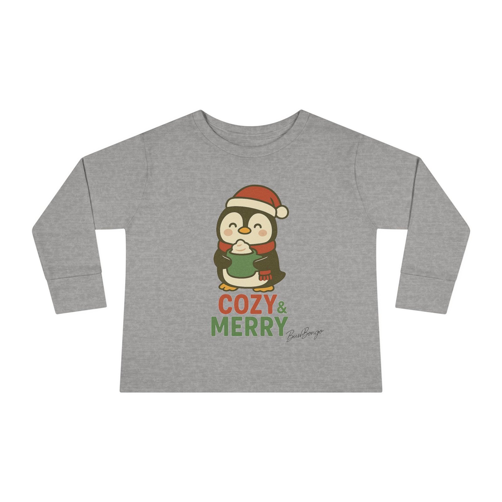 Cozy Christmas Cute Toddler Tee - Image 5