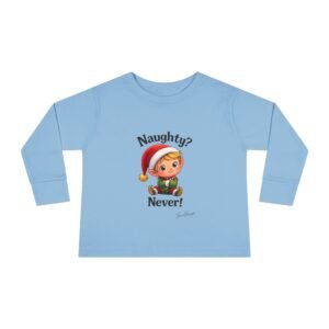 Naughty? Never! Elf Toddler Tee - Image 9