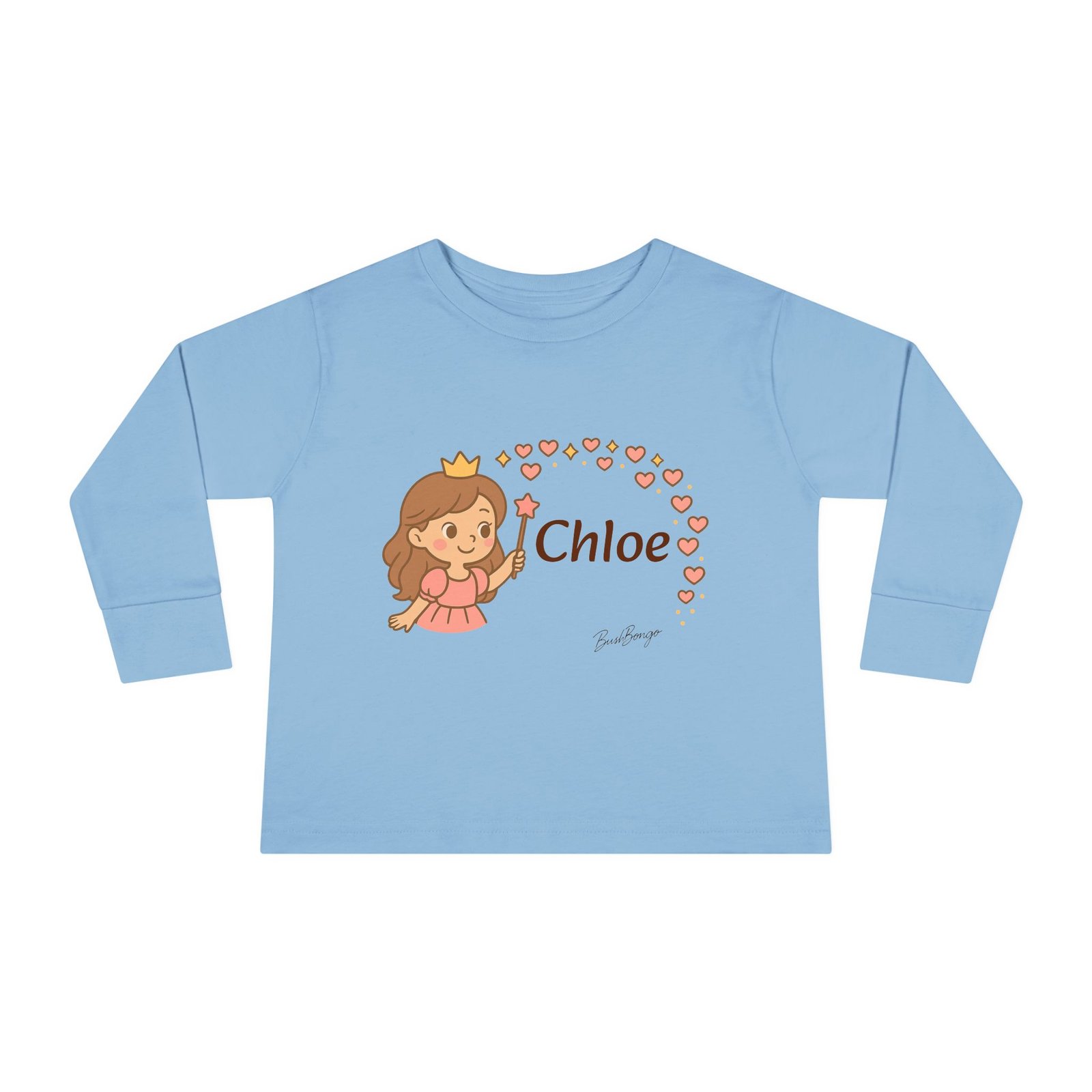 Personalized Princess Name Toddler Tee - Image 9
