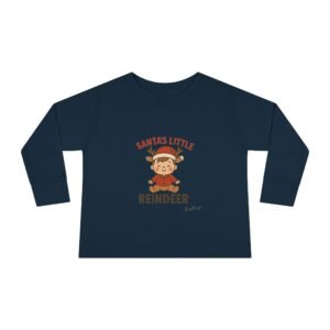 Santa's Little Reindeer Toddler Tee - Image 21