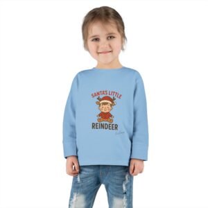 Santa's Little Reindeer Toddler Tee - Image 12