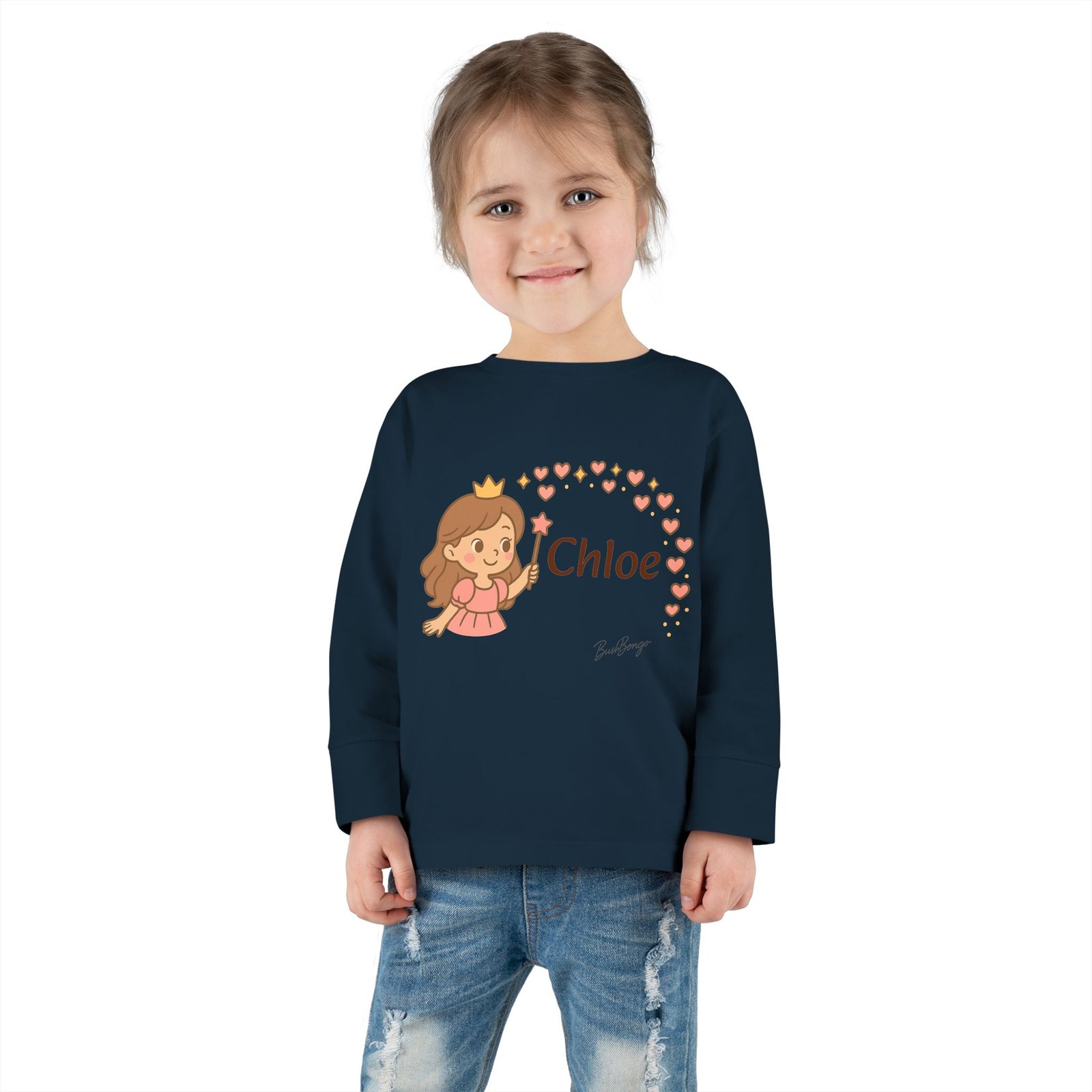 Personalized Princess Name Toddler Tee - Image 24