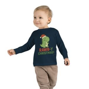 Rawry Christmas Dino Toddler Tee - Image 23