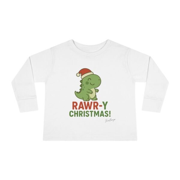 Rawry Christmas Dino Toddler Tee
