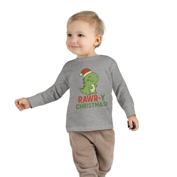 Rawry Christmas Dino Toddler Tee