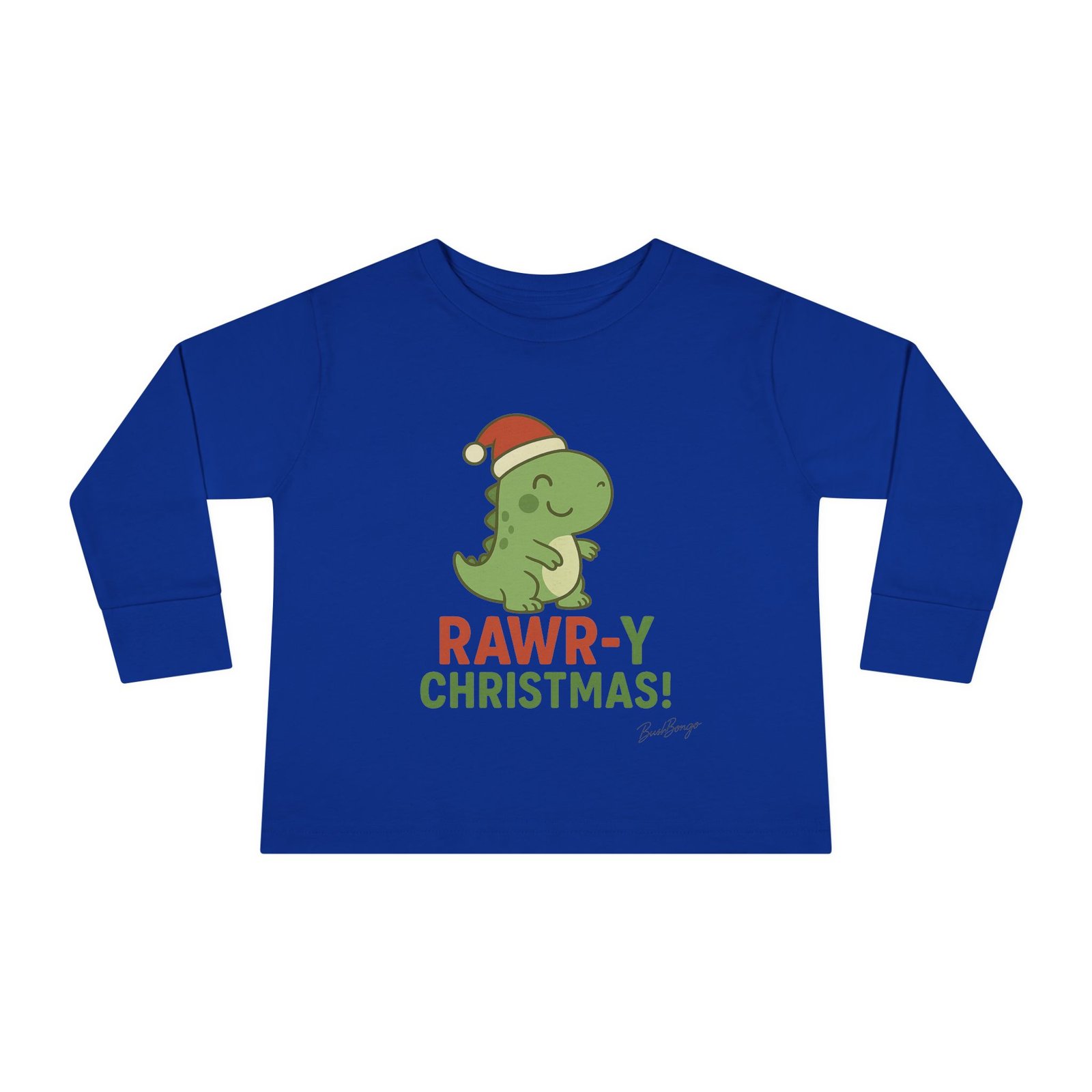 Rawry Christmas Dino Toddler Tee - Image 13