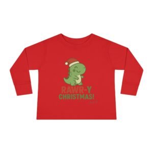 Rawry Christmas Dino Toddler Tee - Image 29