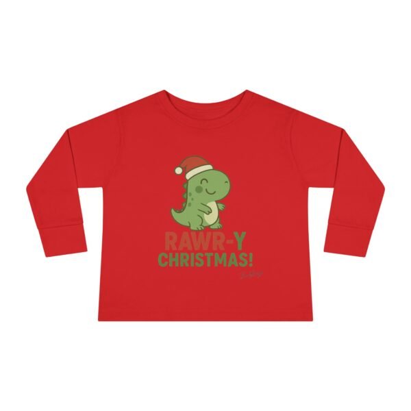 Rawry Christmas Dino Toddler Tee