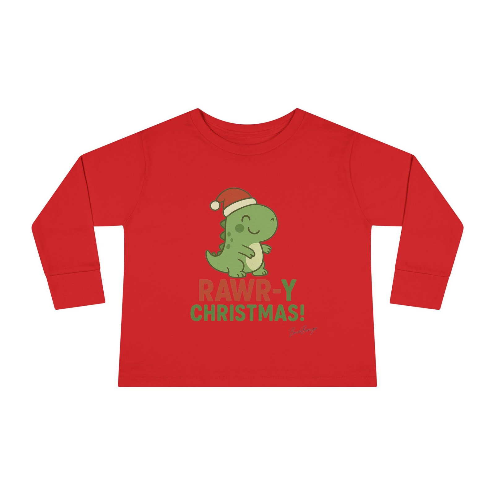 Rawry Christmas Dino Toddler Tee - Image 29